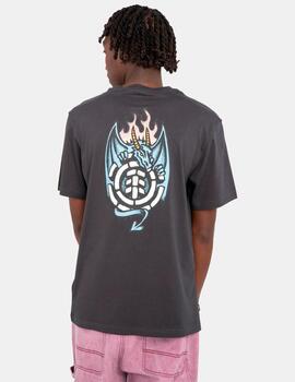Camiseta ELEMENT DRAGON - Off Black