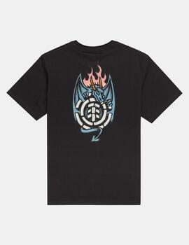 Camiseta ELEMENT DRAGON - Off Black