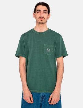 Camiseta ELEMENT BASIC POCKET PIGMENT - Garden Topiary