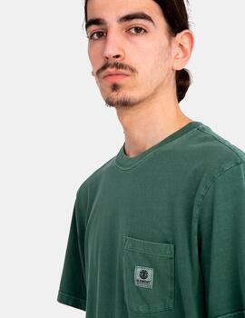 Camiseta ELEMENT BASIC POCKET PIGMENT - Garden Topiary