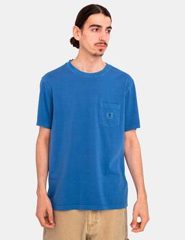 Camiseta ELEMENT BASIC POCKET PIGMENT - Nouvean Navy