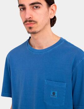 Camiseta ELEMENT BASIC POCKET PIGMENT - Nouvean Navy