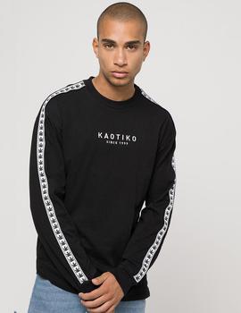 Camiseta Kaotiko  LOGOS - Negro