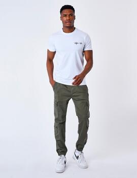 Camiseta PXP T231025 - Blanco/Negro