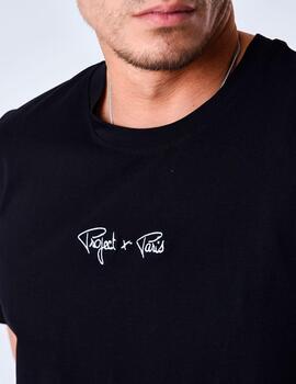 Camiseta PXP T231014 - Negro/Blanco