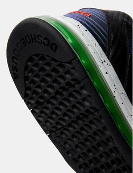 Zapatillas DCSHOES VERSATILE LE - Black/Red/Blue
