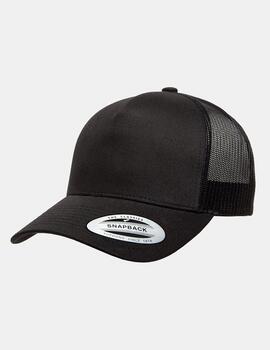Gorra FLEXFIT 5-PANEL RETRO TRUCKER - Black