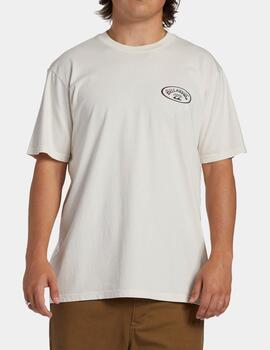 Camiseta BILLABONG CROSSBOARDS - Off White