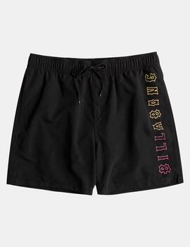 Bañador BILLABONG ALL DAY HERITAGE LB 16' - Black