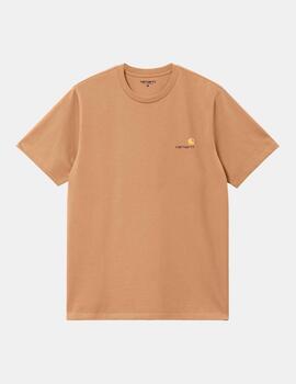 Camiseta CARHARTT WIP AMERICAN SCRIPT - Peanut