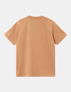Camiseta CARHARTT WIP AMERICAN SCRIPT - Peanut