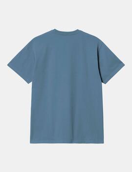 Camiseta CARHARTT CHASE  - Positano / Gold