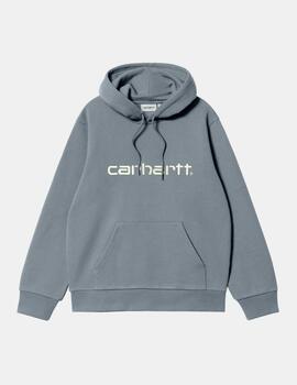 Sudadera Cap. CARHARTT SWEAT - Dove Grey / Wax