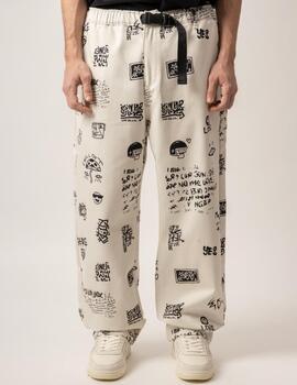 Pantalón KAOTIKO SKATE BELF URBAN - Ivory