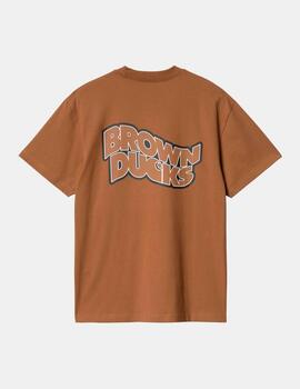 Camiseta CARHARTT WIP BROWN DUCKS  - Hamilton Brown