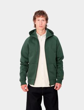 Sud. Cap. Abierta CARHARTT WIP HOODED CHASE - Sycamore Tree
