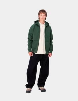Sud. Cap. Abierta CARHARTT WIP HOODED CHASE - Sycamore Tree