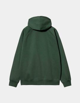 Sud. Cap. Abierta CARHARTT WIP HOODED CHASE - Sycamore Tree