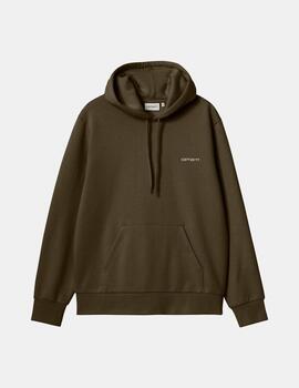 Sud. Cap. CARHARTT WIP SCRIPT EMBROIDERY - Cypres / White
