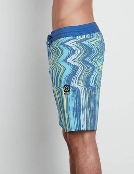 Bañador Volcom LO FI STONEY 19' - Camper blue