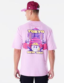Camiseta NEW ERA LOCATION GRPHC OS NEWERA - Pastel Pink
