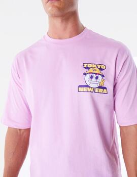 Camiseta NEW ERA LOCATION GRPHC OS NEWERA - Pastel Pink