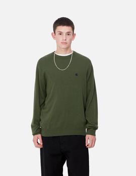 Jersey CARHARTT WIP MADISON - Tarragon / Black