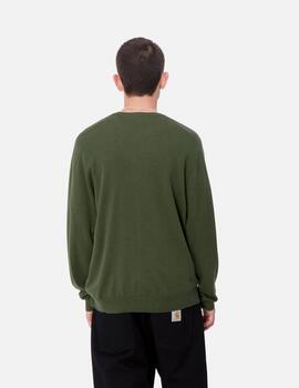 Jersey CARHARTT WIP MADISON - Tarragon / Black