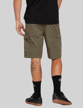 Bermuda Volcom  MITER II CARGO - Dark olive