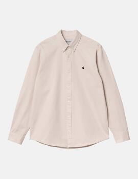 Camisa CARHARTT WIP MADISON - Moonbeam / Black