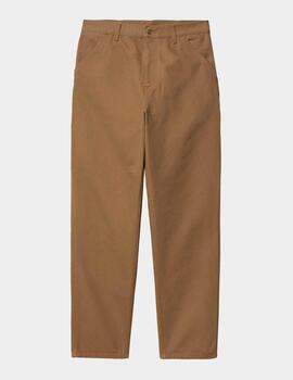 Pantalón CARHARTT WIP SINGLE KNEE - Hamilton Brown Rigid