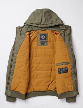 Cazadora Volcom HERNAN 5K  - Army green