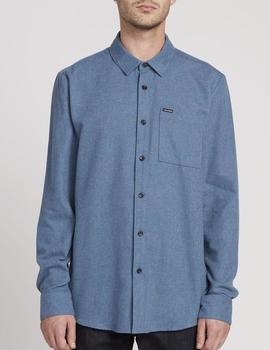 Camisa Volcom CADEN SOLID LS - Blue rinse