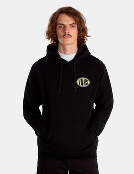 Sudadera Capucha VANS SPRAY ON LOOSE - Black