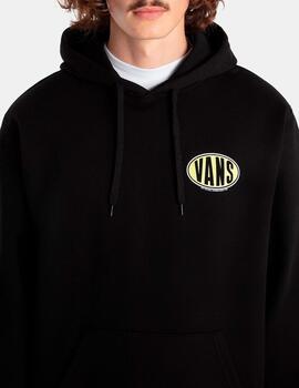 Sudadera Capucha VANS SPRAY ON LOOSE - Black