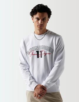 Sudadera Crew 11 DEGREES STREETWEAR - White