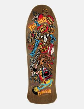 Tabla Skate SANTA CRUZ x THRASHER SALBA OOPS 10.4 X 32
