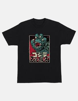 Cta. SANTA CRUZ X GODZILLA HAND FRONT - Black