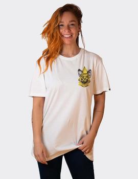 Camiseta Confusion BASTET - Blanco