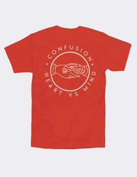 Camiseta Confusion DEAL - Burdeos