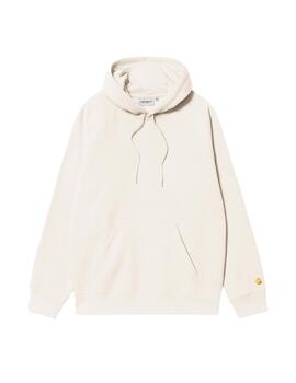 Sud. Capucha CARHARTT WIP CHASE SWEAT - Wax / Gold