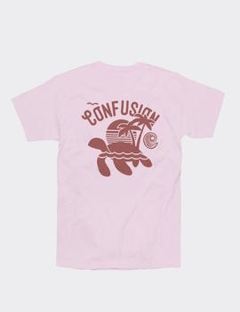 Camiseta Confusión TURTLE ISLAND - Rosa