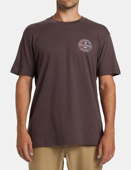 Camiseta BILLABONG ROTOR - Plum