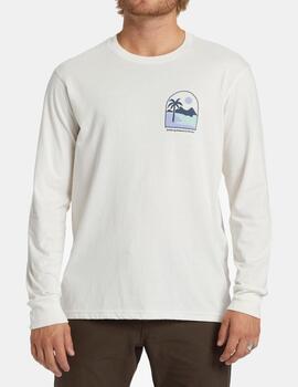 Camiseta BILLABONG SUNDOWN LS - Off White