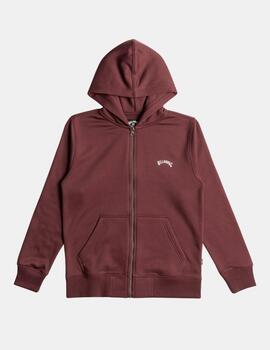 Sudadera Capucha BILLABONG Abierta ARCH JR - Port