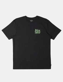 Camiseta BILLABONG SHADY JR - Washed Black