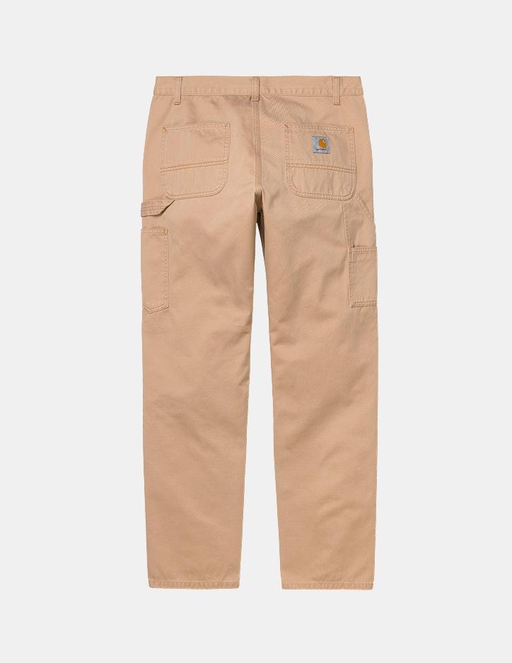 Pantalón CARHARTT WIP SINGLE KNEE - Dusty H Brown