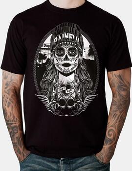 Camiseta PAINFUL CLOTHING BEANIE - Black