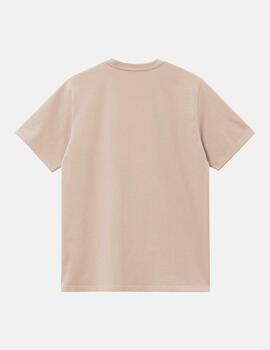 Camiseta CARHARTT WIP AMERICAN SCRIPT - Fleur De Sel