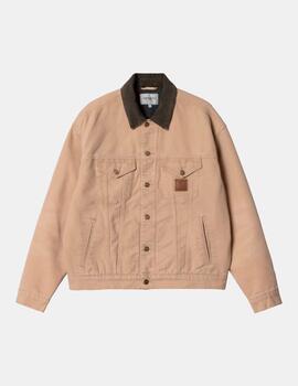 Cazadora CARHARTT WIP DAYTON TRUCKER - Dusty H Brown/Tobacco